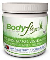 BodyFlex Super Greens Powder, Apple Blueberry, 8.81 Oz