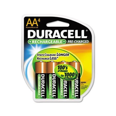 Precharged Recharg. Battery, AA, NiMh, PK4