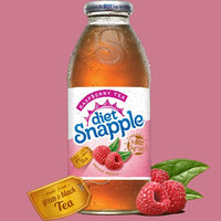 Diet Snapple Raspberry Tea, 16 oz Plastic Bottles