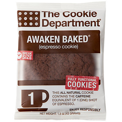 Cookie Department Awaked Baked Caffeinated Espresso Cookie