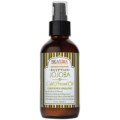 Shea Terra Organics Cold Pressed Certified Organic Egyptian Jojoba Oil