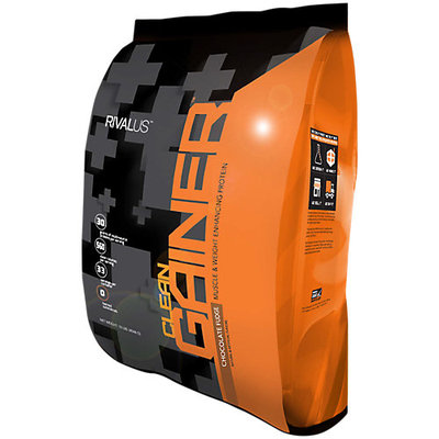 Rivalus Clean Gainer, Chocolate Fudge, 10 Pounds