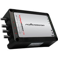 Powermania Turbo M320v2 - Triple Bank Waterproof Onboard Charger - 12/24/36V Dc - 20 Amp Amps - Output = 20 Amps Amps