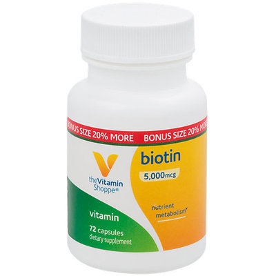 The Vitamin Shoppe Biotin
