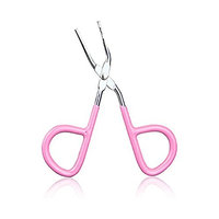 Useful Scissors Flat Tip Eyebrow Tweezers Clamp Clipper Makeup Removal Tool Random Color zsjhtc
