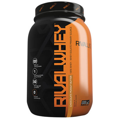 Rivalus Rival Whey, Chocolate Peanut Butter, 30 Servings