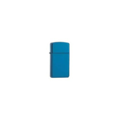 Zippo 20494 Windproof Lighter High Polish Blue Slim Case