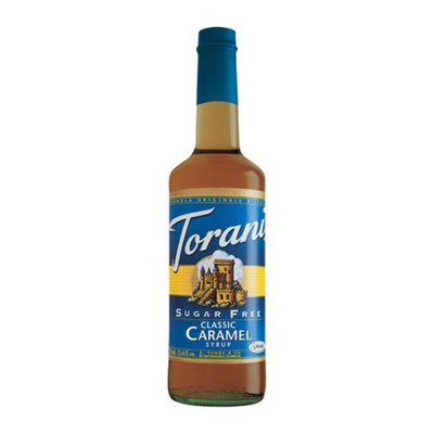 R. Torre & Company Sugar-Free Classic Caramel Drink Syrup, 750mL 12 Bottles per Case.750 mL per Bottle.