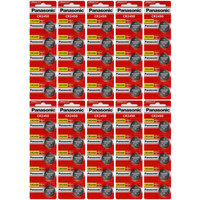 Panasonic CR2450 3 Volt Lihium Coin Cell Battery - 50 Batteries
