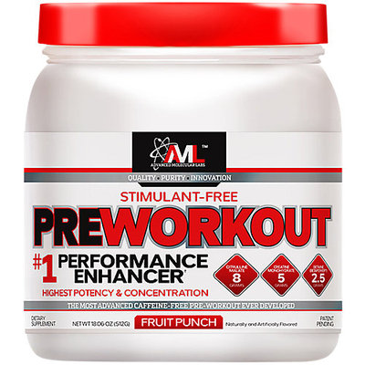 Advanced Molecular Labs Preworkout - 20 Servings Stimulant-Free Fruit