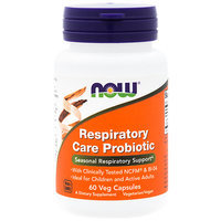 Respiratory Care Probiotic Now Foods 60 VCaps