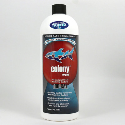 Acrylic Tank Manufacturing Colony Saltwater: 32 oz - (Treats 100 Gallo