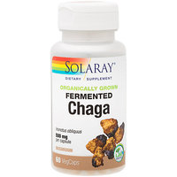 Organically Grown Chaga Mushroom Solaray 60 VCaps