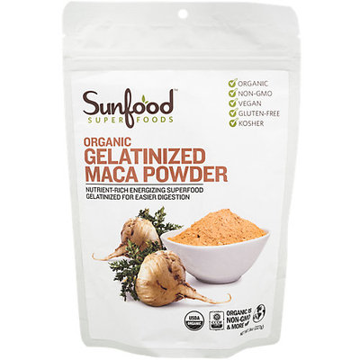 Sunfood Superfoods Organic Gelatinized Maca Powder