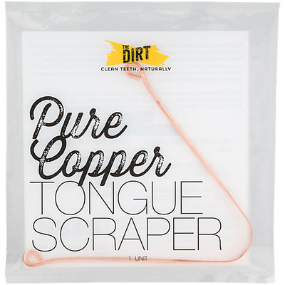 The Dirt Copper Tongue Scraper