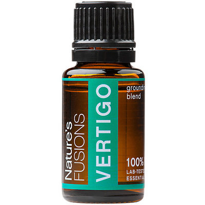 Natures Fusions Nature's Fusions - Vertigo Therapeutic Essential Oil Nausea Blend - 15 ml.