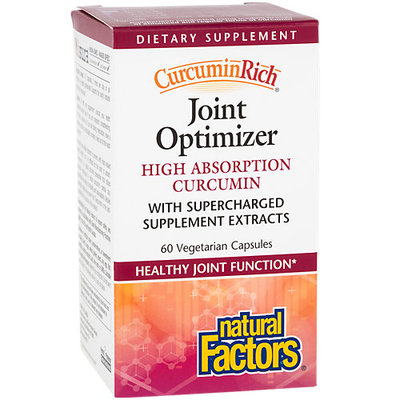 CurcuminRich Joint Optimizer Natural Factors 60 VCaps