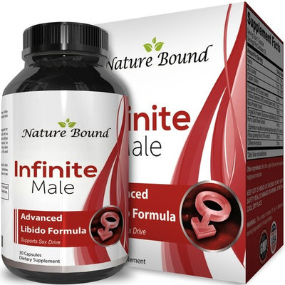 Male Enhancement Supplement Herbal Complex - With Maca Root, Horny Goat Weed, and Tribulus - Infinite Male by Nature Bound