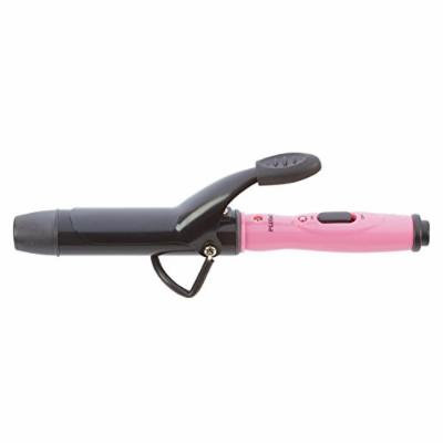 Plugged In Stow 'N Go Ceramic Travel Curling Iron, 1 Inch