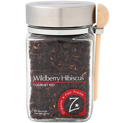 Zhena's Wildberry Hibiscus Rooibos Tea Loose Leaf Jar, 2 Fl Oz