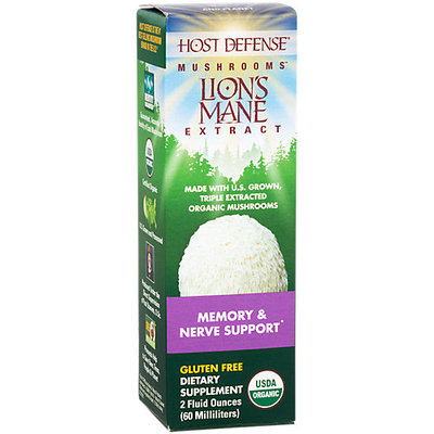 Fungi Perfecti / Host Defense Lion's Mane Extract Fungi Perfecti/Host Defense 2 fl oz Liquid
