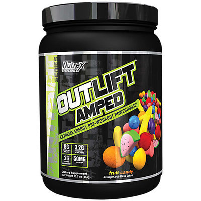 Nutrex Outlift Amped - 20 Servings Fruit Candy