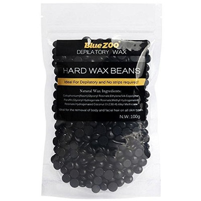 FTXJ 100g No Strip Depilatory Hot Film Hard Wax Pellet Body Hair Removal Bean