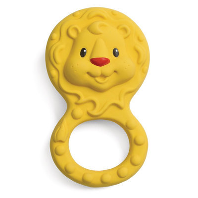 Infantino Go GaGa Squeeze & Teethe Textured Pal - Lion
