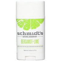 Schmidt's Natural Deodorant Stick - Bergamot Lime - 3.25 oz.