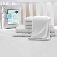 TL Care 6-Piece Mini-Crib Starter Kit in White