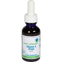 Vitamin A Drops | Seeking Health | 5,025 IU of Vitamin A | Liquid Vitamins | Supports Prenatal Vitamin Regimine