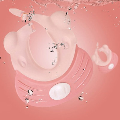 Kids Baby Shower Cap by Yarachel - Adjustable Leak Proof Silicone Bath Wash Hair Shield Hat Soft Comfortable Baby Shampoo Cap - Baby Mate