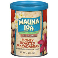 Mauna Loa Macadamia Nuts, Honey Roasted, 4.5-Ounce Can