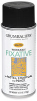 Grumbacher GB546 11.75Oz Workable Fixative Spray