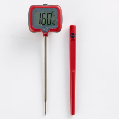 Food Network Digital Thermometer, Red