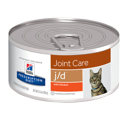 Hills Prescription Diet Feline JD Canned Chicken 156g x 24
