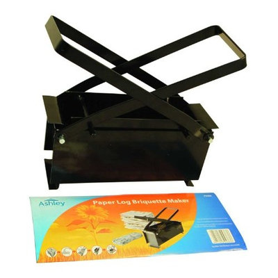 Black Metal Paper Log Briquette Maker
