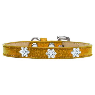 Mirage Pet Products 101-01 10BK Crystal Ice Cream Collars Black 10