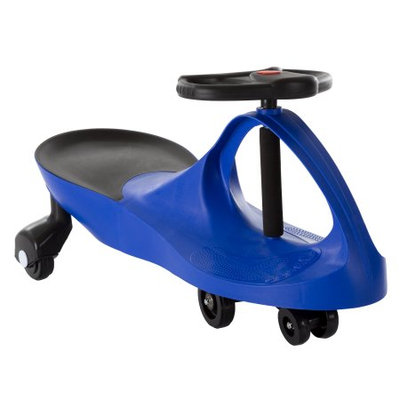Trademark Global Games Ride On Car, No Batteries, Gears or Pedals, Uses Twist, Turn, Wiggle Movement to Steer Zigzag Car (Multiple Colors) for Toddlers, Kids, 2 Years Old and Up