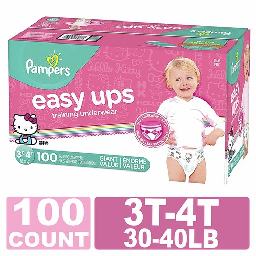 Pampers Easy Ups Training Pants Pull On Disposable Diapers for