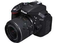 Nikon D5300 DSLR Camera with 18-55mm Lens (Black) + (Pro Tripod/Monopod Kit)