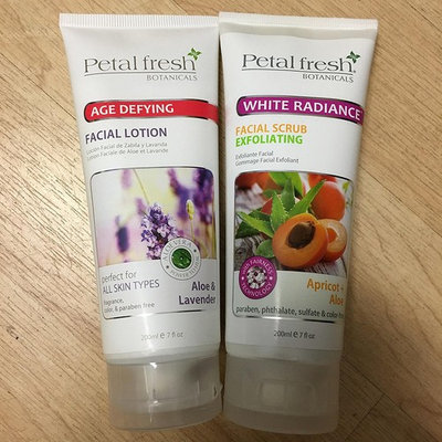Petal Fresh Aloe Facial Scrub And Lotion - 7fl oz