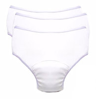 Careactive Ladies Reusable Incontinence Panty 10oz 3-Pack - Size -3X-Large 45-48