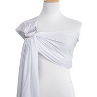 Vlokup Baby Water Ring Sling Carrier | Lightweight Breathable Mesh Baby Wrap for Infant, Newborn, Kids and Toddlers | Perfect for Summer, Swimming, Pool, Beach | Great for Dad too Pure White