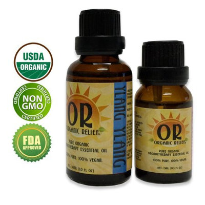 Organic Relief - Organic Ylang Ylang Essential Oil 30 ml
