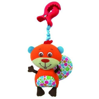 Tiny Love Clip-On Stroller Toy, Billy Beaver