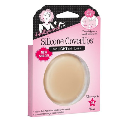 Hollywood Fashion Secrets Silicone Coverups, Light Shade
