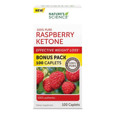 Wellnx Nature's Science Raspberry Ketone Caplet, 100 Ct