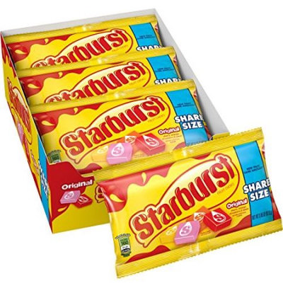 Starburst Candy, Original, Share Size, 3.45 Oz (Innerpack of 15)