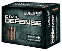 Liberty Ammunition Civil Defense Handgun Ammo Per 20
